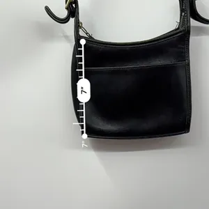 Vintage Coach 9997 Legacy Black‎ Genuine Leather Crossbody Bag thumbnail 14