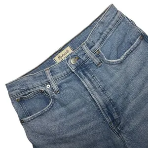 Madewell Womens The Perfect Vintage Straight Jean in Hoye Wash Size 28 MSRP $128 thumbnail 3