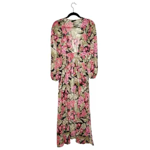 Beach Riot Ryan Floral Cover Up Dress Women's Multicolor Size Medium thumbnail 3