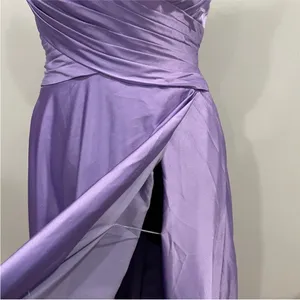 La Femme 30662 Purple Lavender Lace Up Back Gown 0 thumbnail 6