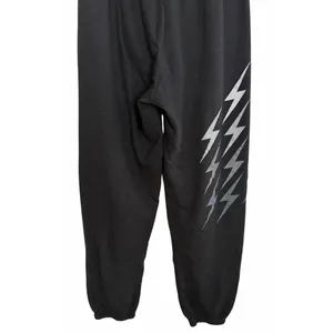 Aviator Nation Bolt Gradient Sweatpants Black/Gray Women's Size X-Large thumbnail 7