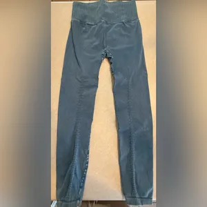 Free People Movement Good Karma Blue Leggings Size M/L thumbnail 10