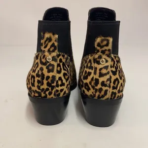 Cole Haan‎ Gia Leopard print calf hair Bootie size 7 1/2B A1 thumbnail 11