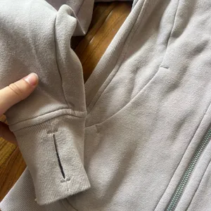 Lululemon Light Purple Scuba Zip Up Jacket thumbnail 4