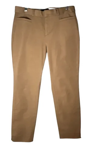 Banana Republic Sloan Curvy Fit Size 6 Camel Tan Dress Pants thumbnail 1