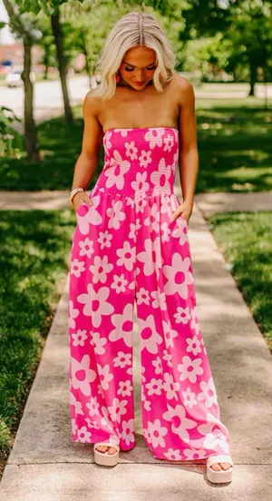 Impressions Jumpsuit Pink thumbnail 4