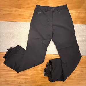 FERA Black Insulated Ski Snow Pants Ladies Size 6R thumbnail 2