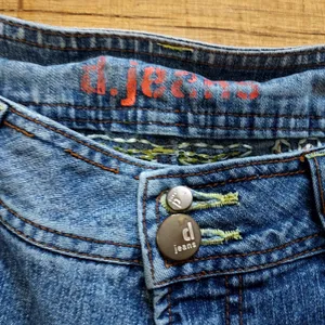 d. jeans Bootcut floral embroidered sz 16 Girlhoodcore feminine grandma 90s Y2K thumbnail 5