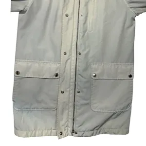 Kate Spade New York Hooded Barn Rain Jacket Cream Ivory Luxury Girly Small‎ thumbnail 6