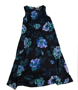 Loft‎ floral dress size is MT thumbnail 1