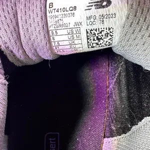 New Balance Women's Sneakers in Gray and Purple thumbnail 9