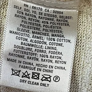 Anthropologie Meadow Rue Cream Lace Detail Blouse thumbnail 6