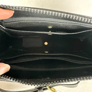Dooney & Bourke Vintage Pebbled Leather Crossbody Bag Black P19 thumbnail 8