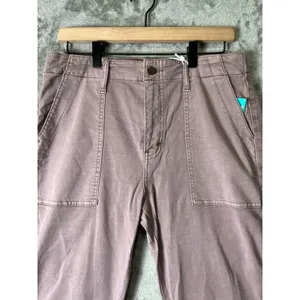 Pistola Mara Straight‎ Leg Capri Pants Light Purple High Rise Size 30 New thumbnail 2
