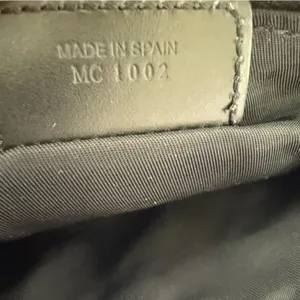 Christian Dior Vintage Saddle Bag in Black Logo Denim thumbnail 10