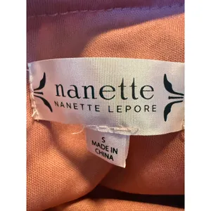 Nanette Lepore Pink Lace‎ Bell Sleeve Top S romantic cottage whimsi fairy boho thumbnail 4