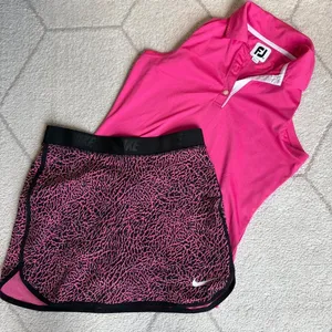 FootJoy Sleeveless Golf Polo Hot Pink Athletic Performance Shirt XS thumbnail 1