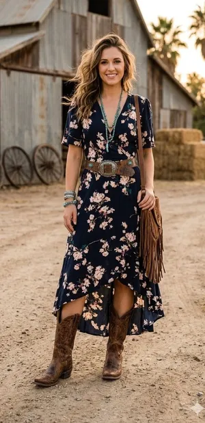 Cotton Candy Floral Print Dress Size L Great Condition thumbnail 1