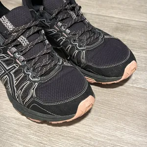 ASICS Black Pink Trail‎ Running Shoes Women's Size 8.5 thumbnail 3