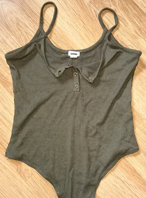 Ribbed Bodysuit thumbnail 3