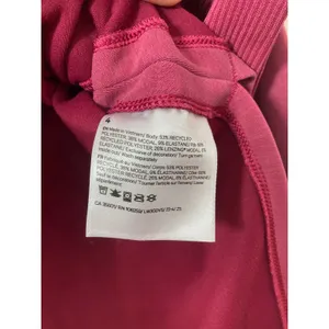 Lululemon Softstreme Activewear Sport Pomegranate Turtleneck Pullover Sweatshirt thumbnail 7