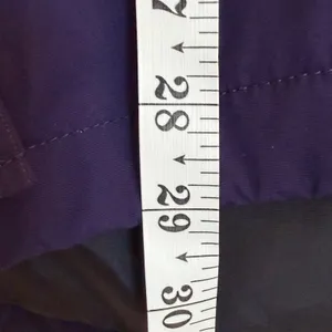 L.L. Bean Womens Purple Anorak Jacket Medium Vintage Suede Trim Pullover W262 thumbnail 6