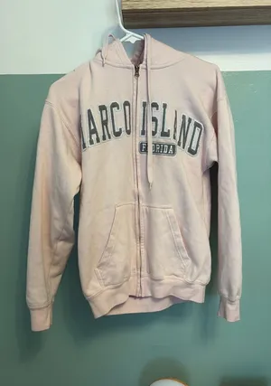 Marco Island Pacific and Co pink zip up thumbnail 1