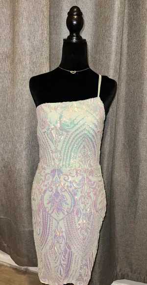 Windsor Sequin Bodycon Dress - one strap thumbnail 2