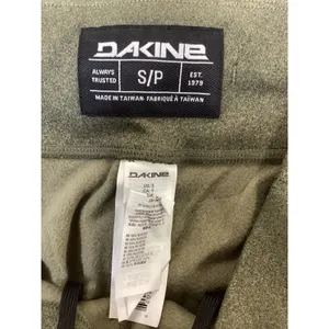 Dakine Womens Olive Green Space Dye Fleece Lined Liberator Active Pants Small thumbnail 4
