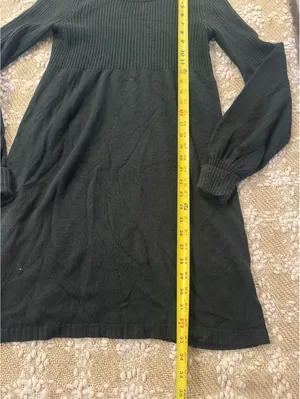 Rubbish black knit Fashion sweater dress, Size M thumbnail 5