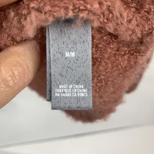 Aerie Size M Sweater‎ Boucle Wool Blend Oversized Dusty Rose Pink Long Sleeve thumbnail 7