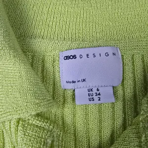 ASOS DESIGN sweater with collar in‎ green Women's size 2 thumbnail 5