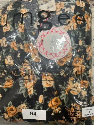 Floral V-Neck Ruffle Dress in Size Small thumbnail 4