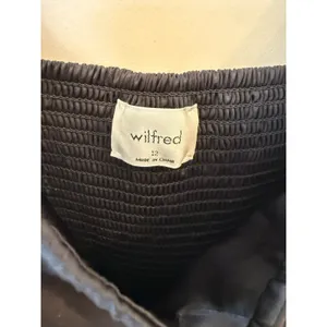 Aritzia Wilfred Bellow Cocktail Midi Dress Women's Size 12 Black bodycon thumbnail 3