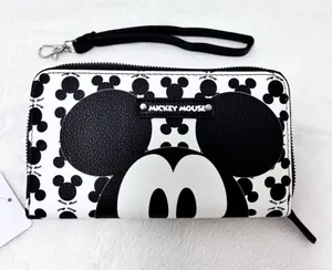 Disney Mickey Mouse Black and White‎  Wallet  NEW thumbnail 1