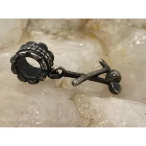 Vintage Golf Clubs and‎ Ball Charm Style Sterling 925 Silver 1.9g Sports Golfing thumbnail 3