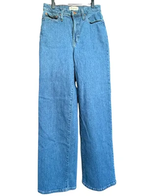 Madewell The Perfect Vintage‎ Wide-Leg Jean Sz 27 thumbnail 3