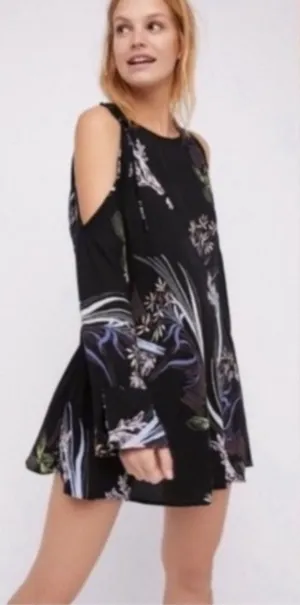 NWT Free people clear skies mini dress‎ thumbnail 1