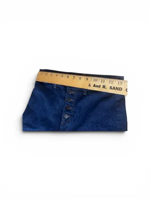Veronica Beard Grant Wide Leg Raw Hem Jeans thumbnail 6