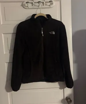 The North Face Women's Brown Teddy Fleece Jacket thumbnail 1