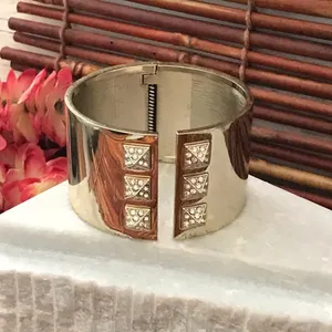 Victoria's Secret Cuff Bangle with Rhinestones thumbnail 2