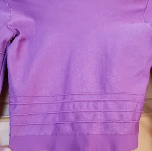 Bebe bandage lilac lavender crop top-90’s vintage thumbnail 4