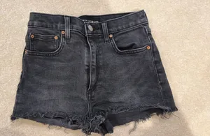 Black Denim Forum Aritzia Shorts thumbnail 1