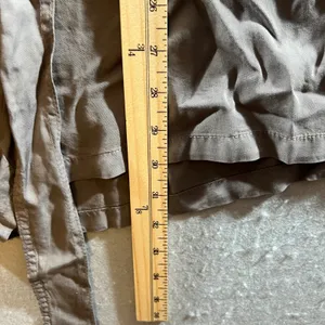 1294|NWOT Love Tree Tencel Utility Safari Cargo Button Front Romper Gray Women L thumbnail 4