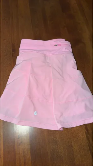 Lululemon Pink Tennis Skirt Pleated thumbnail 2