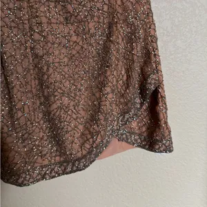 X by NBD Rischa Dress in Candy Beaded Sequin Halter Mini Dress Sz XS‎ NEW Peach thumbnail 6