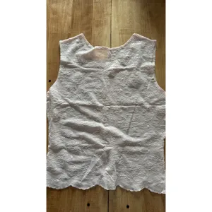 Nap‎ Vintage Womens Pink Floral Lace Tank Top Sleeveless Scoop Neck Size L USA thumbnail 3