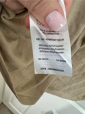 Wrangler Tan Graphic Logo T-Shirt thumbnail 5