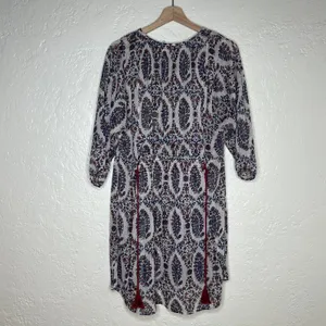 Floreat by Anthropologie Women's Zhara‎ Floral Paisley Sheer Peasant Dress Small thumbnail 2