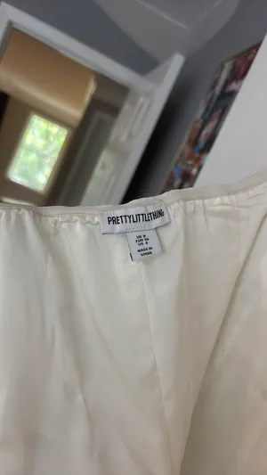 PLT white mini dress thumbnail 2